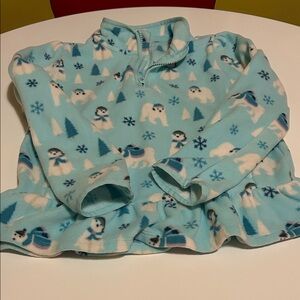 Gymboree Blue Polar Bear Fleece Sweatshirt